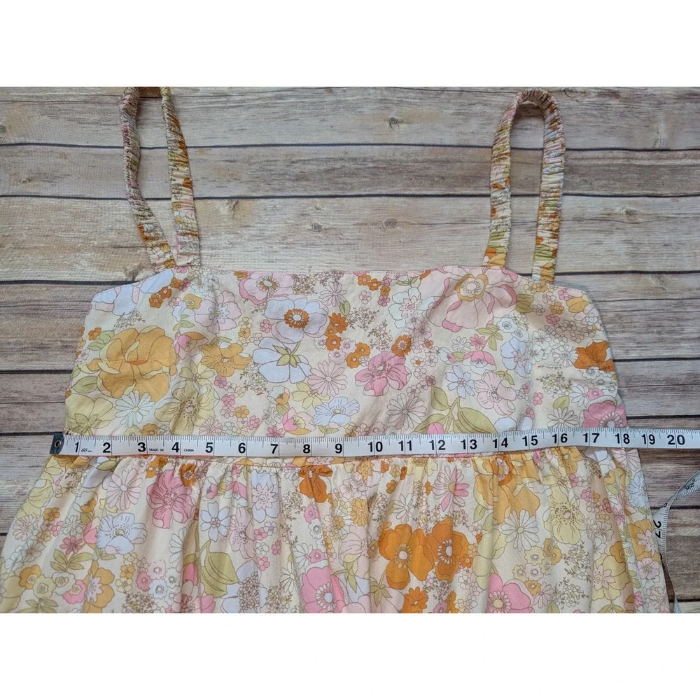 Free People Women's Park Slope Maxi Dess Floral Blossom Light Boho